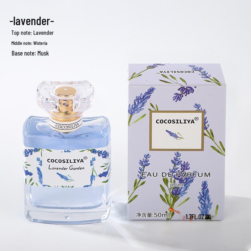 COCOSILIYA Women's Perfume - Floral Osmanthus, Rose, Lavender, Gardenia - Fresh Eau de Toilette, 50ml.