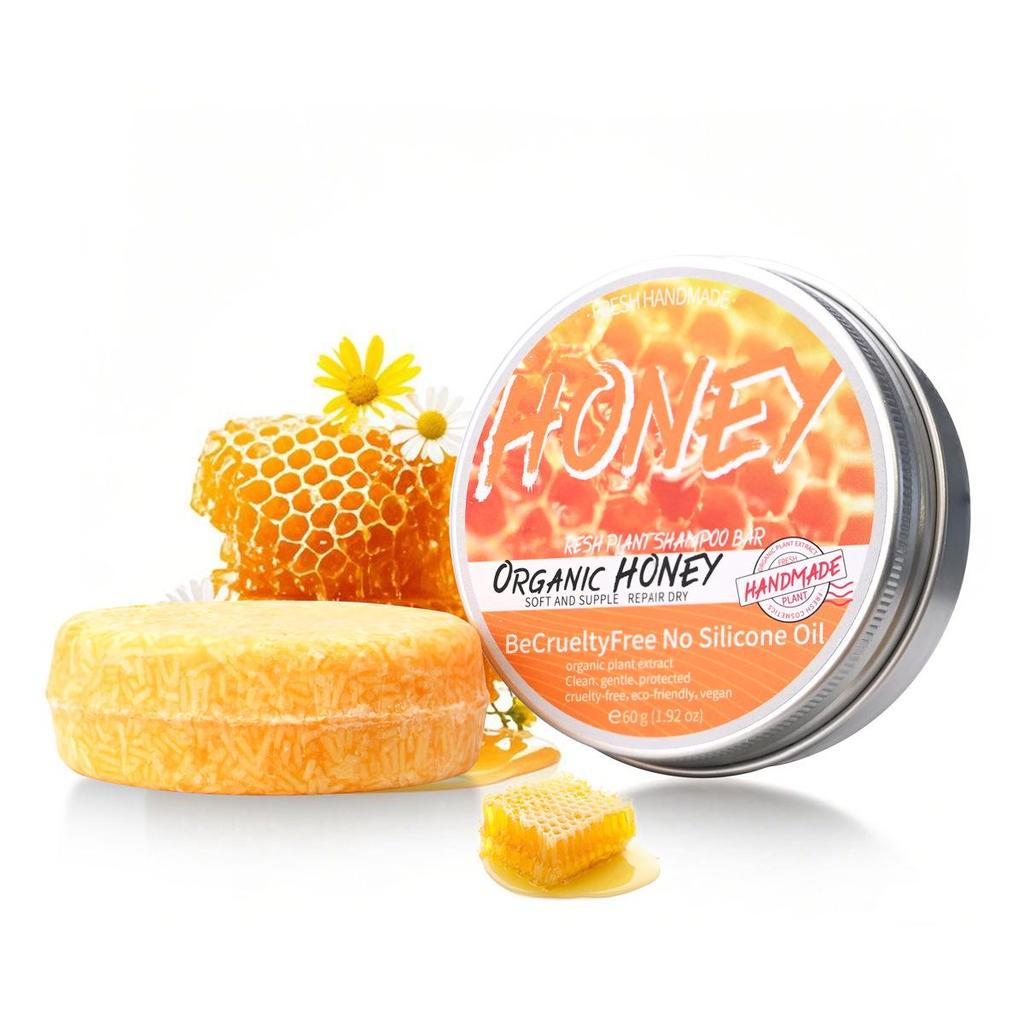 Ginger Anti-Dandruff Shampoo Soap - Refreshing Handmade Essential Oil Soap for Oil Control