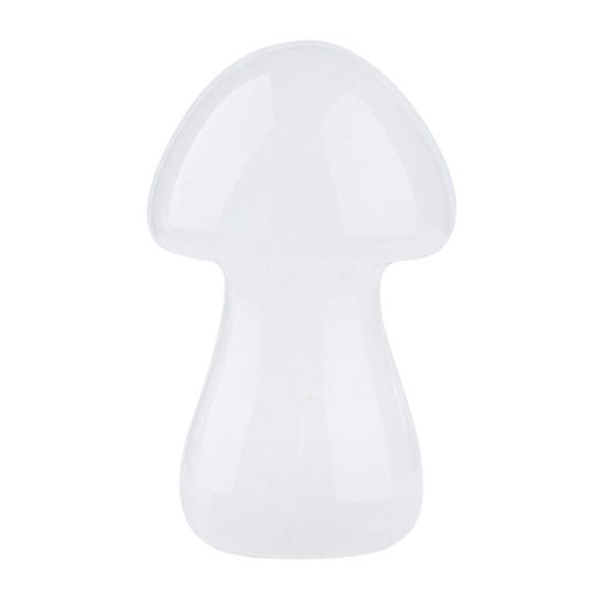 Mini Mushroom Gemstone Sculpture Cute Natural Healing Stone Polished Mushroom Figurine for Home Crafts Flower Pot Decor Gifts for Women Men