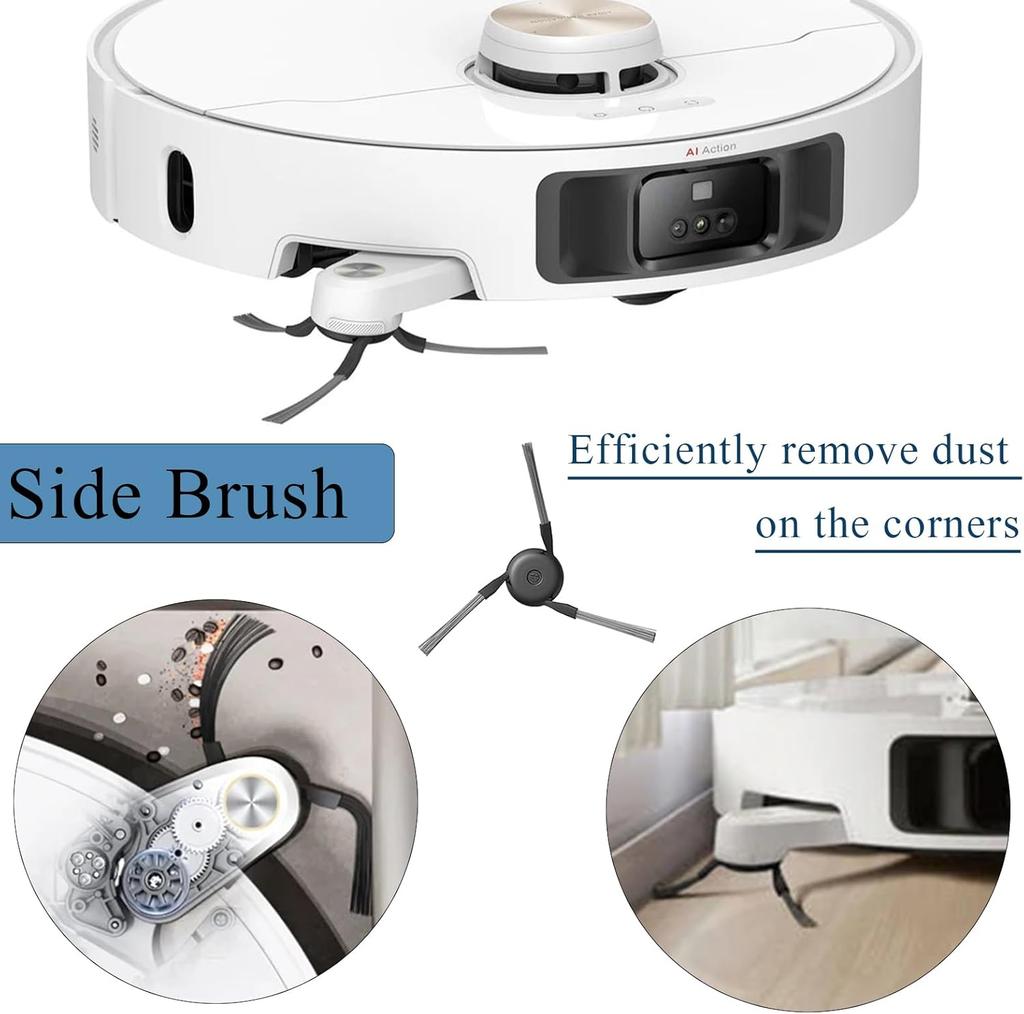For Dreame X40 Ultra / X40 Ultra Complete / X40 Pro / S30 Pro Ultra Robot Vacuum Cleaner Main Brush Mop Hepa Filter Dust Bag