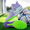 Mens Football Shoes  New Anti Slip Wear Resistant High Cut Casual TF Adults Fast Sports Soccer Cleat Teenager Sneakers
