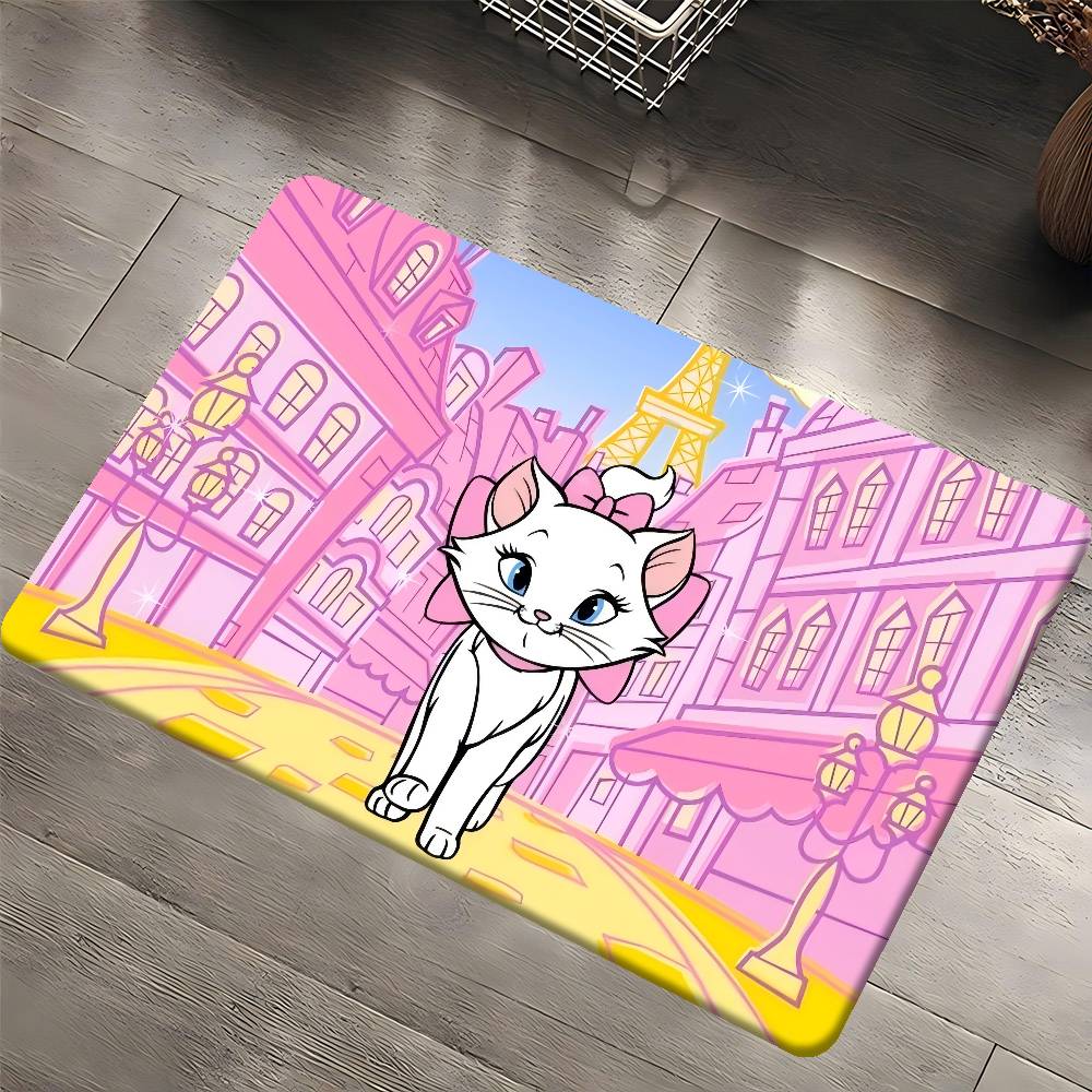 

The A-Aristocats M-Marie Door Mat Kids Room Bedroom Decoration Balcony Anti-Slip Doormat Living Room Doormat Area Rug 40x60 cm