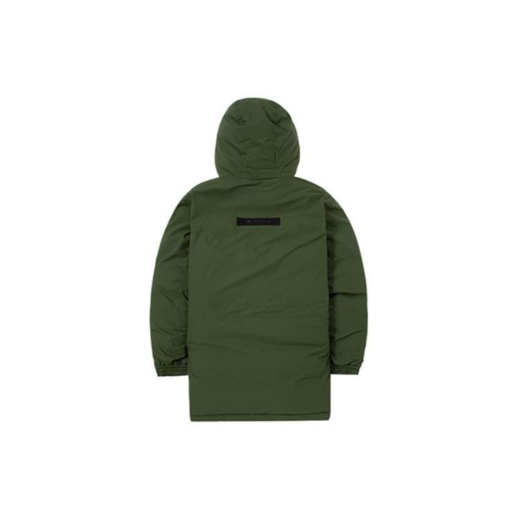 New MLB Down Jacket Long Unisex Green 3ADJB1926-43KAD