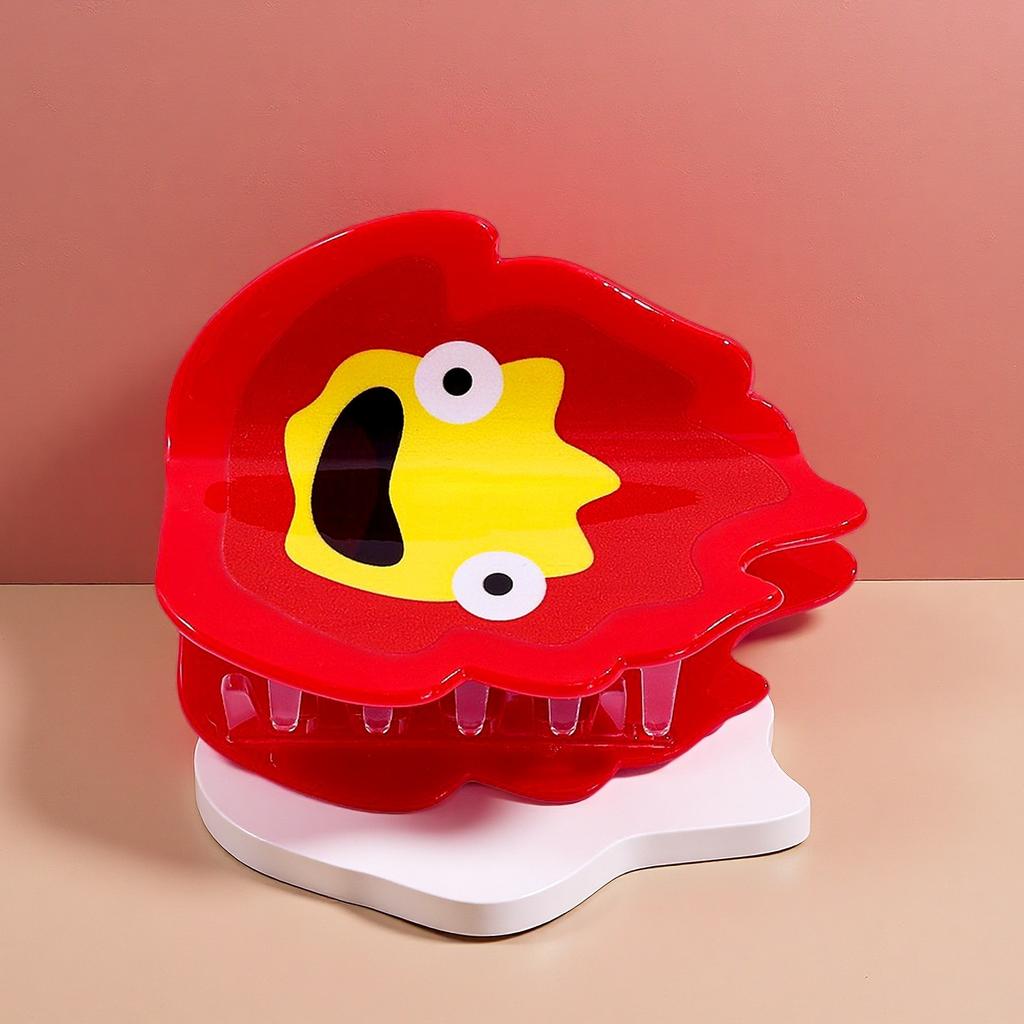 Cartoon Angry Little Lion Hair Clip Cute Unique Design Multi-Functional Hair Accessory to Attract Attention