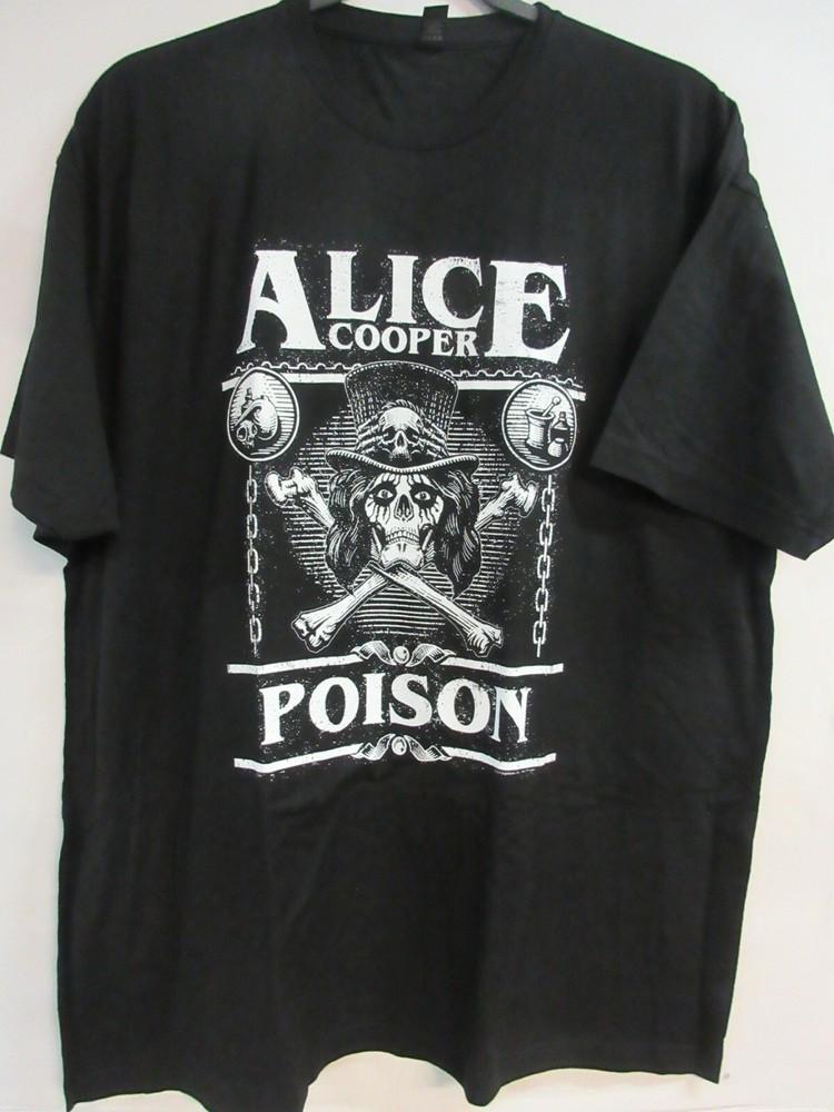 

ОФИЦИАЛЬНЫЙ МЕРЧ ALICE COOPER POISON 2019 КОНЦЕРТНАЯ МУЗЫКА Унисекс Футболка 3XL / XXXL XL