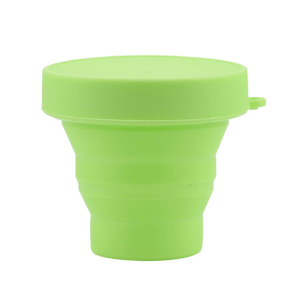 Silicone Telescopic Drinking Collapsible Folding Cup Travel Camping Outdoor