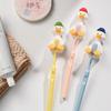 Creativity Silicone Duck Toothbrush Holder 3D Cute Toothbrush Rack Wall-mounted Suction Cup Storage Rack Bathroom Supplies