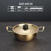 Stainless Steel Hammered Soup & Ramen Pot