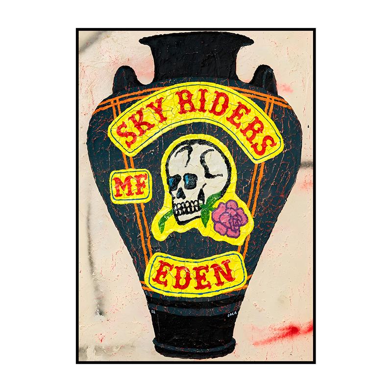 Klassische Vintage-Poster Abstraktes Retro-Bausteine Leinwandgemälde Druck Wandkunst Bild für Wohnzimmer Schlafzimmer Heimdekoration