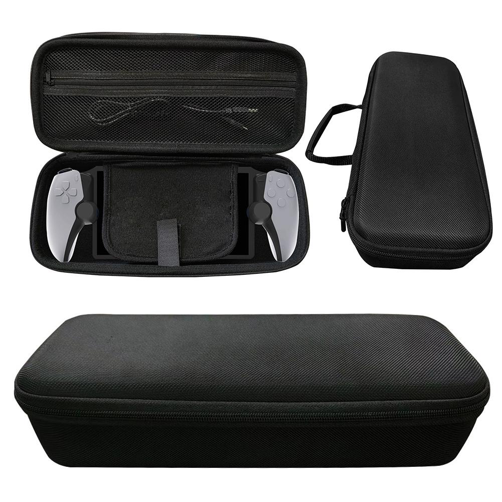 EVA Carrying Case Bag Anti-drop Hardshell Case with Mesh Pocket Portable Protective Bag for PS5 Portal Gaming Accessories