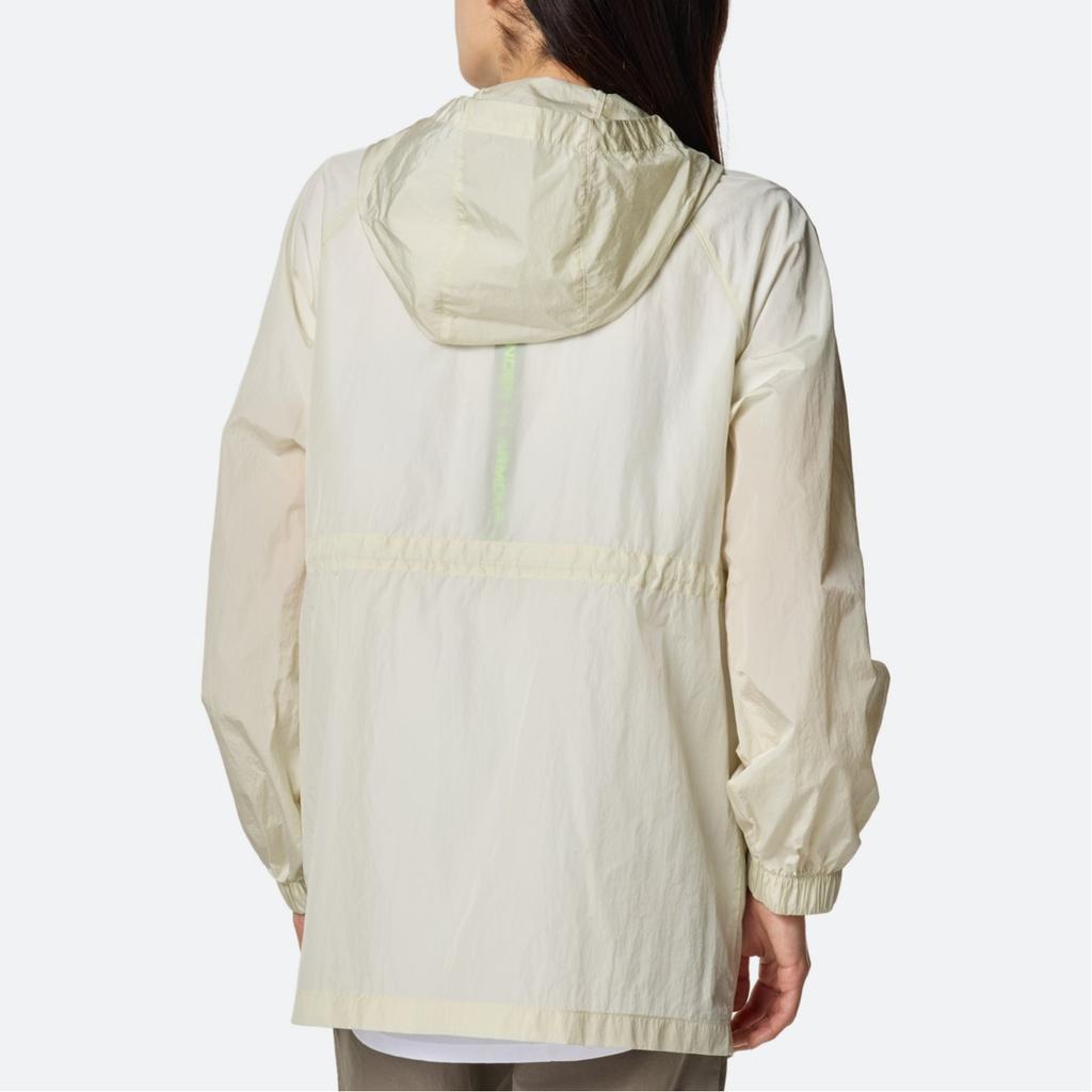 Under Armour Crinkle Woven Loose Comfortable Casual Versatile Jacket Women Jacket Mink-White Gray 6005994-273