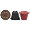 6/3PCS Coffee Filters Refillable Reusable Nespresso Coffee Capsule Reutilisable Nespresso Pods Reusable Filters Coffeeware
