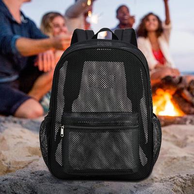 Netz-Rucksack Strand Stilvoll Leicht Rucksack Multifunktional Sporttasche Sport für