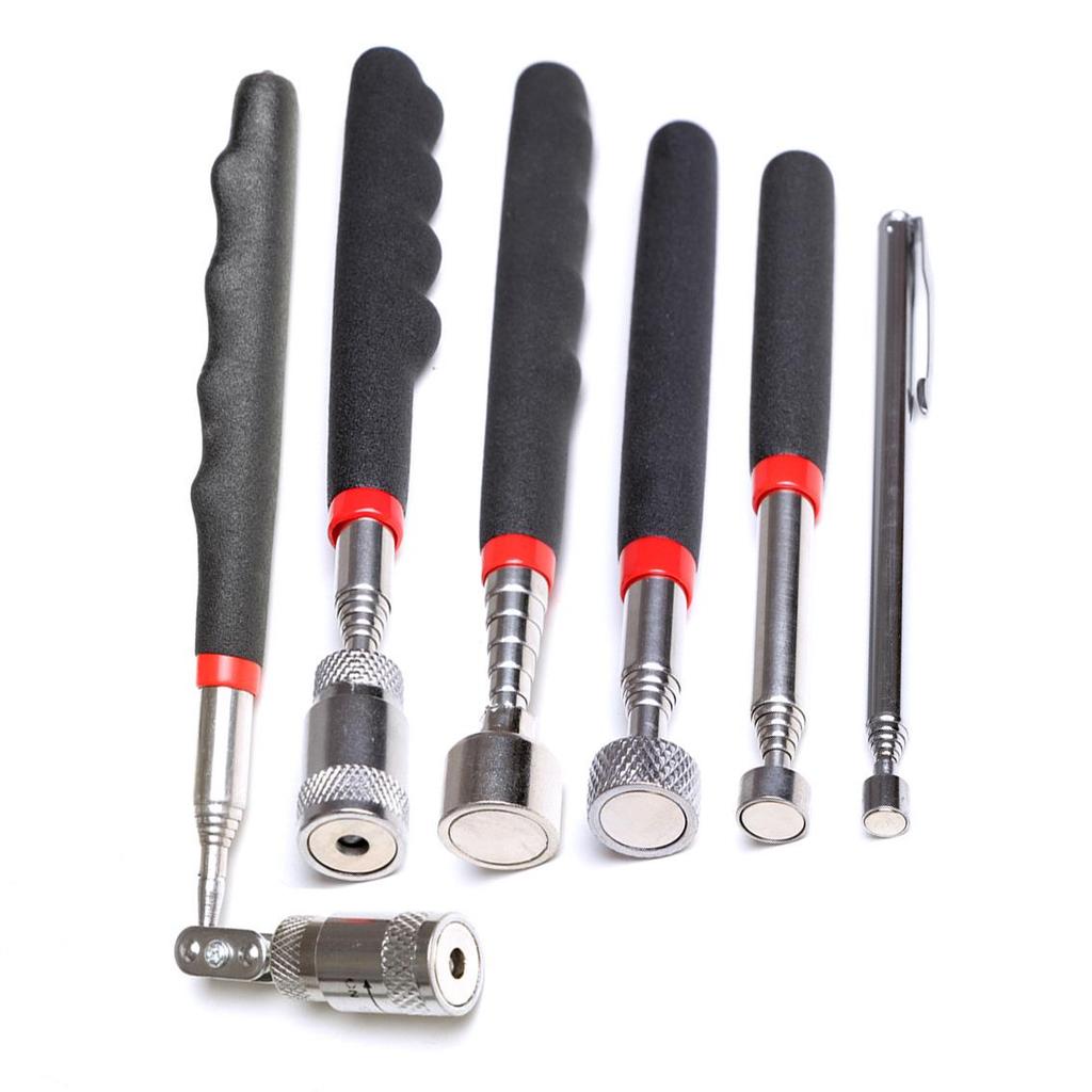 Universal Telescopic Undercarriage Inspection Mirror with Light for Car Repair