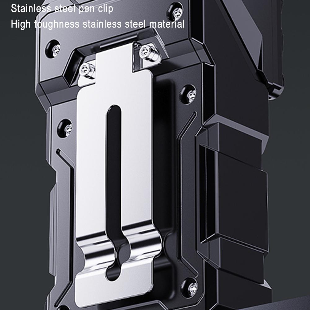 Mini USB Rechargeable LED Flashlight Portable Magnetic Work Light Super Bright COB Torch For Outdoor Camping Emergency Lantern