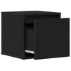 Dresser in Black Oak Look 40.5 x 40 x 40 cm Particleboard
