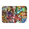 Tapis de porte personnalisé Mugman de Cuphead Antidérapant Intérieur Imperméable Dessin Animé Jeu Tapis de porte Cuisine Chambre à coucher Entrée Tapis Tapis