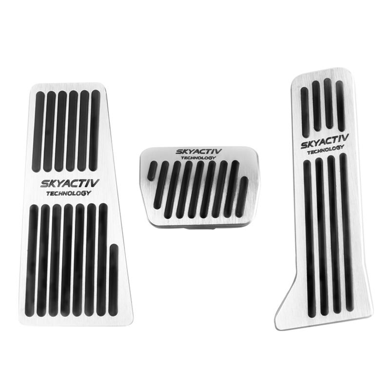 For Mazda 2 3 6 BM GJ GL CX-5 KE KF CX3 CX7 CX8 CX9 Axela ATenza 2012-2022 2023 2024 Car Accelerator Footrest Pedal Pad Cover