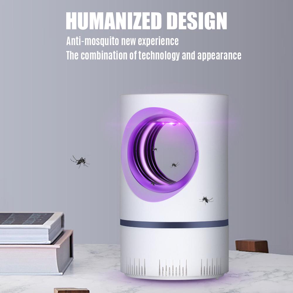USB Electric LED Mosquito Killer Lamp Smart Optically Controlled Mosquito Repellent Killing Lamp