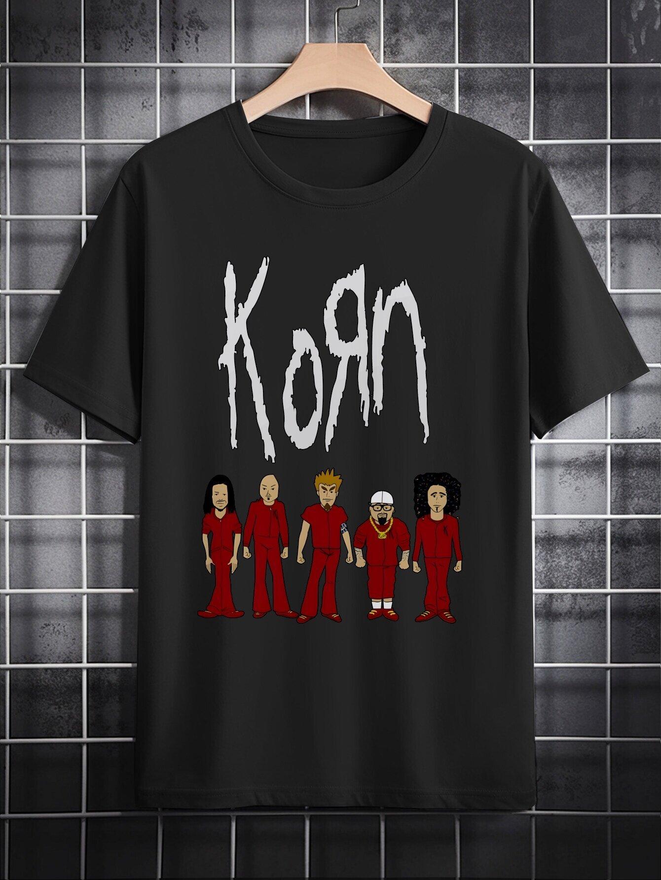 1pc Casual Crew Neck T-shirt XXXXL