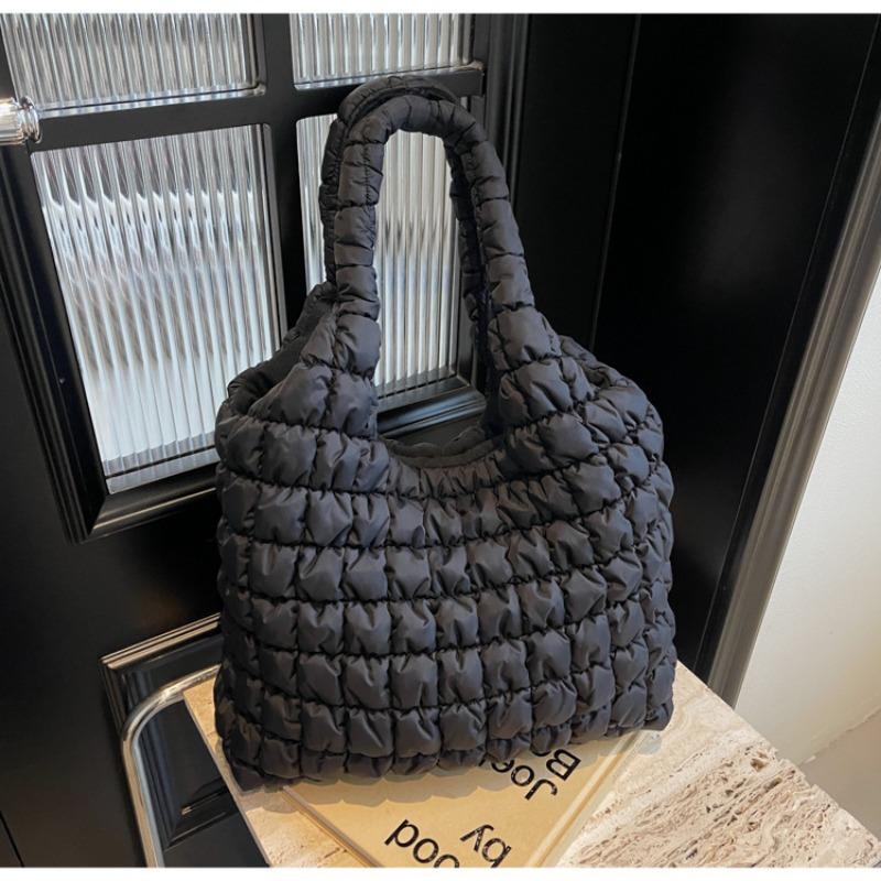 

Сумка большой вместимости женская осенне-зимняя универсальная новая клетчатая тканевая сумка на плечо сумка для покупок сумка-тоут для поездок на работу чёрный