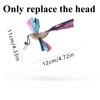 New Handfree Bird Cat Wand with Bell Cat Toys Interactive Powerful Suction Cup for Cats Kitten Hunting Exercise Pet Products