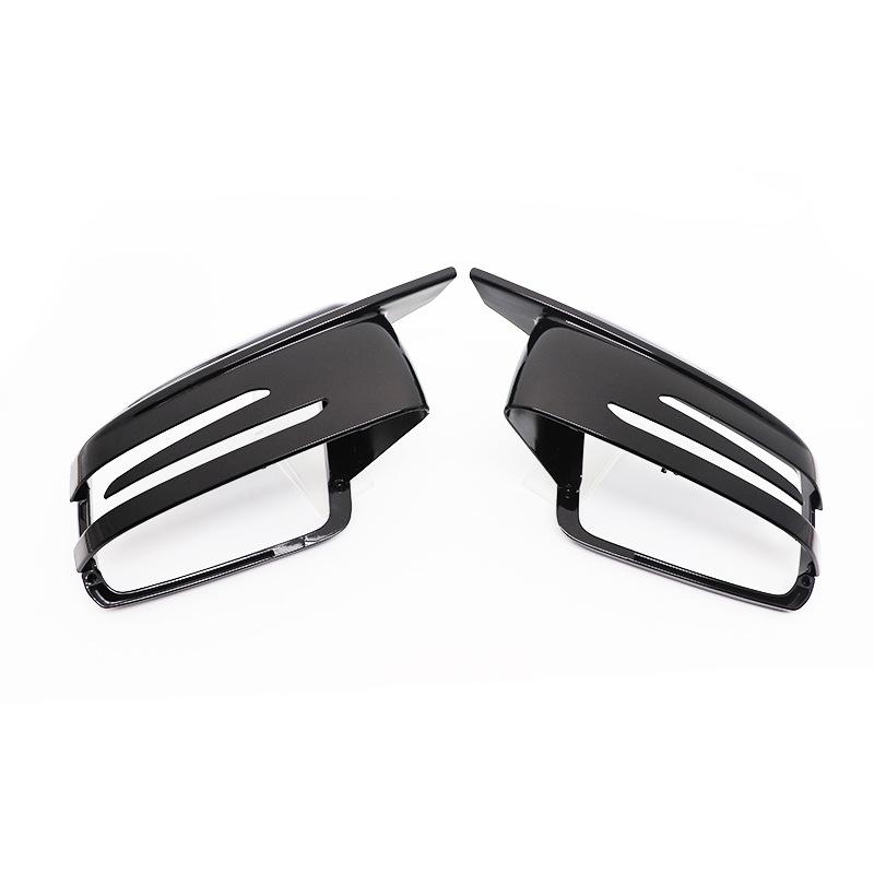 Carbon Fiber Pattern Side Mirror Cover Caps for Mercedes W176 W246 W204 W212 W221 C117 X204 X156 ABS Car Exterior Accessories
