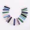 Crystal Jade Single Point Hexagonal Pillar Pendant - 1*5cm Accessory