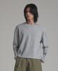 Noming Loose Fit Crop Easy Long Sleeve - Gray