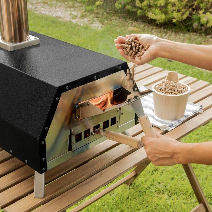 Pellet Pizza Oven | Wood Pizza Oven | Pizza Oven - InnovaGoods