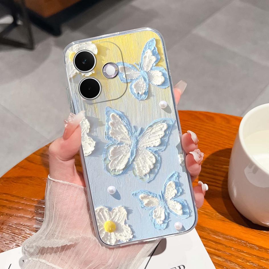 For Oppo A 5 A 5 Pro 5G Phone Case Beautiful Koi Pattern Clear Slim Silicone TPU Premium Protection Cover For OppoA5 A5Pro Funda