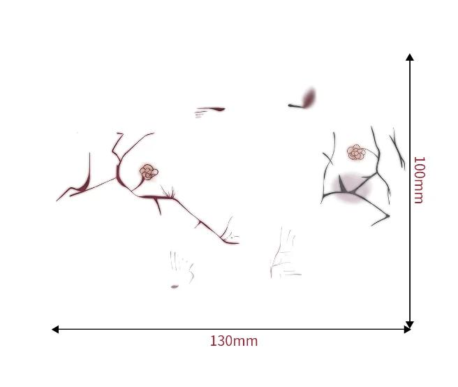 1set Halloween Face Tattoo Stickers Pumpkin Bat Star Moon Fake Freckles Temporary Tattoo Stickers for Music Party Festival Decor