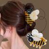 Cartoon Bee Hair Claw for Women Cute Bee Shape Hair Gripper Claw Creative Acrylic Animal Hairs Clip Girls Hair Grabs Accessories