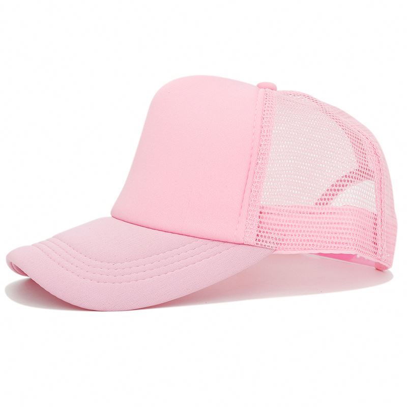 Wholesale High Quality Custom Logo Printing Embroidery Promotional Sport Hats Summer Sun Foam Trucker Cap белый