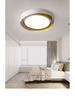 Modern Nordic LED Ceiling Light - Minimalist Round Design for Master Bedroom