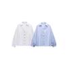 Fashion Style 2024 Spring New Fashion Women's Fashion Clothing Vacation Style Stripes Shirt 2 Colors 4387033 044
