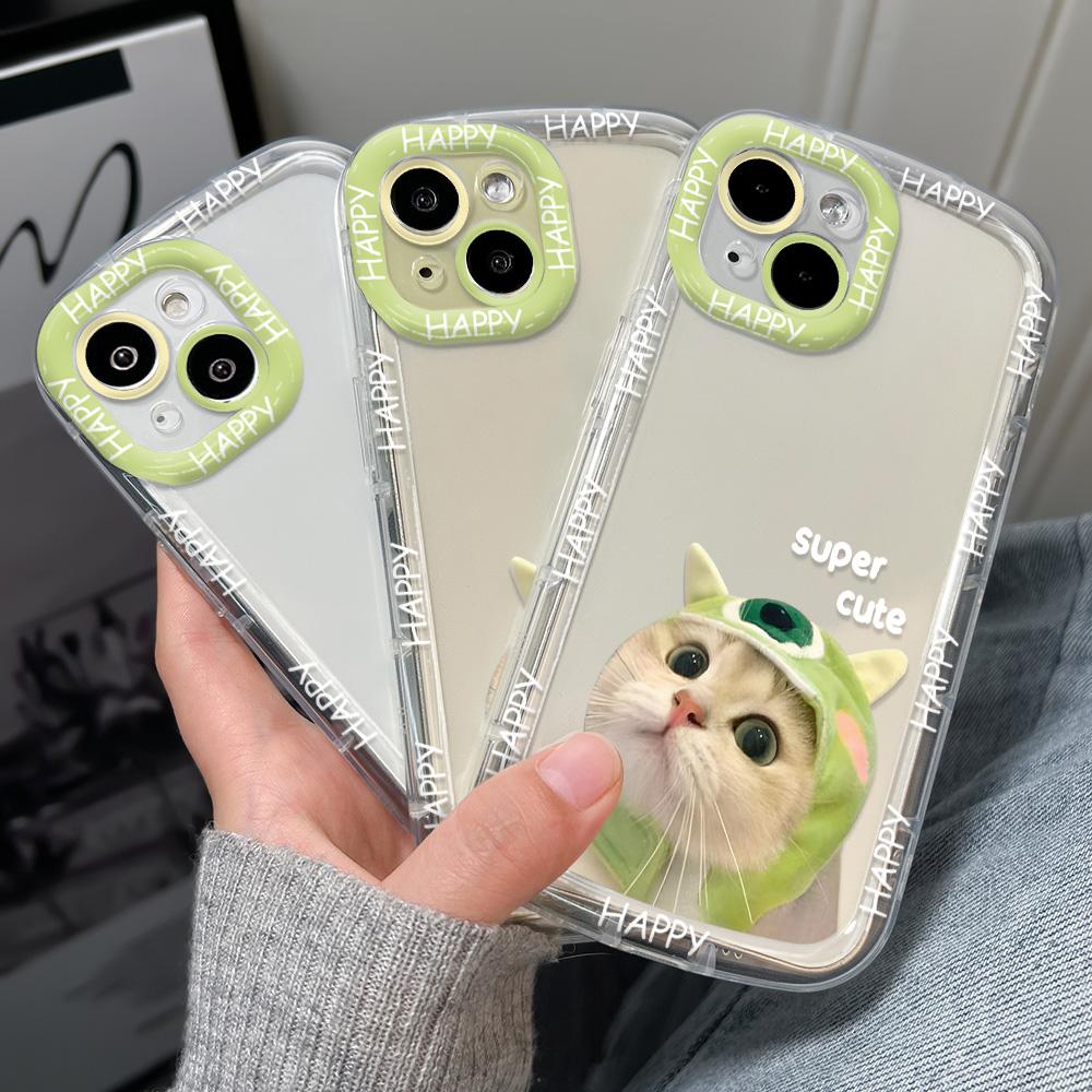 Kryty na mobilní telefon pro iPhone 11 13 XR 15 Pro Max 12 14 Pro Max kryt iPhone 16 7 Plus 8 Plus XS Max Kreslený vzor Ochrana proti pádu Nárazuvzdorný