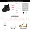Fashion Black Chunky Sneakers for Women  Spring Hidden Heels Platform Sports Shoes Woman Thick Sole Breathable Casual Shoes