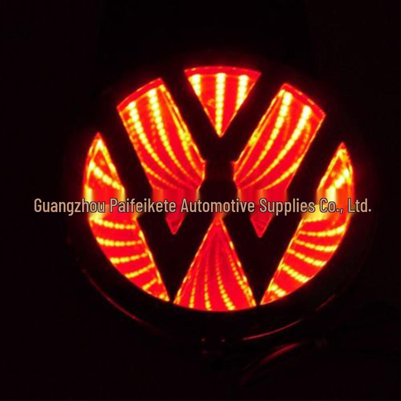 3D Illuminated LED Rear Tail Logo Light for Volkswagen