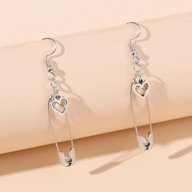 Trendy European & American Brooch Earrings: Creative Design, Simple Yet Unique Fashion Ear Stud Accessories