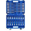 Coffret de douilles tournevis 1/2'' 6 pans creux |30 pièces-Brilliant Tools BT022030-Malette vissage