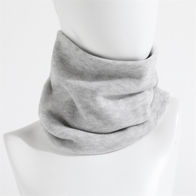 Fashion Soft Knitted Neck Warmer Sports Scarf Women Men Face Cover Winter Skating Running Hiking Scarves Thick Cold-proof Collar