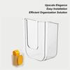 Flushable Wipes Dispenser  Wall Mounted Container Wipes Holder Wall Mounted Wet Wipe Dispenser for Kitchen Bathroom Toilet
