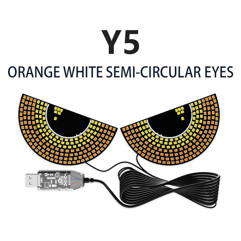 

Забавный свет «Глаз дьявола», светодиодная лампа для создания атмосферы в автомобиле, грузовик, авто, переднее/заднее лобовое стекло, декоративные аксессуары, стробоскопические сигнальные огни