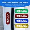 Night Reflective Car Door Sticker Safety Opening Warning Reflector Tape Decal For Lada Largus Priora Vesta Niva Samara Kalina