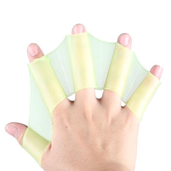 Silicone Swimming Paddles for Adults & Kids – Duck Feet/Frog Hand Design for Diving & Water Sports