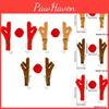 Cute Cartoon Style Christmas Antlers For Cars With Cozy Red Plush Design