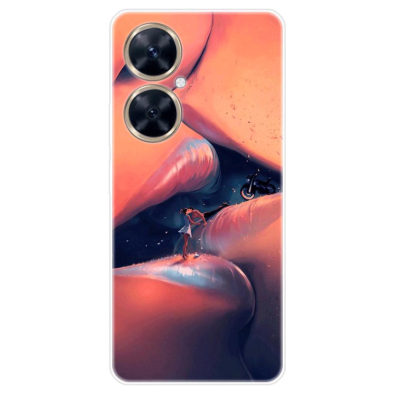 Für Huawei nova 11i nova11i Fall Weiche Silikon Zurück Abdeckung Cartoon Telefon Fall Diversifizierung