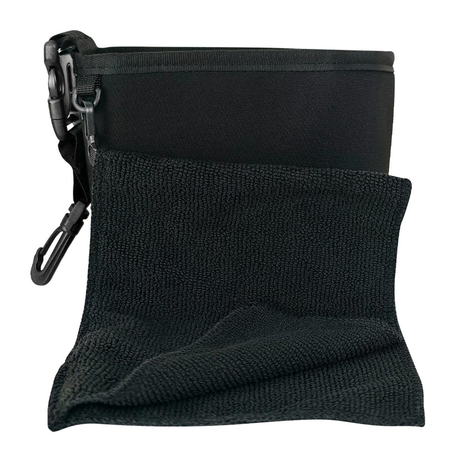 

Universal Golf Club Cleaning Bag – Portable Golf Bag Organizer for Clubs, Brushes & Accessories One Size