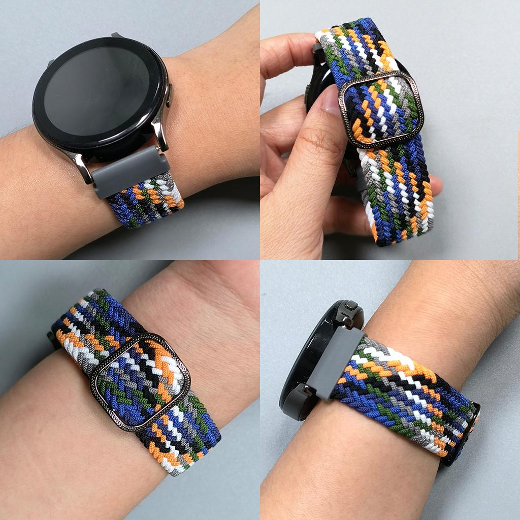 20mm 22mm Nylon Strap For HUAWEI WATCH GT 5 4 pro 46mm Band For WATCH 5 4 3/GT5 GT4 GT3 SE GT2 Bracelet Elastic Watchband Correa